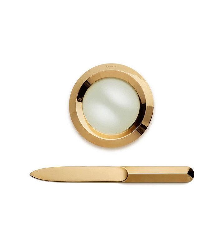 Aerin射手放大镜开信刀套装