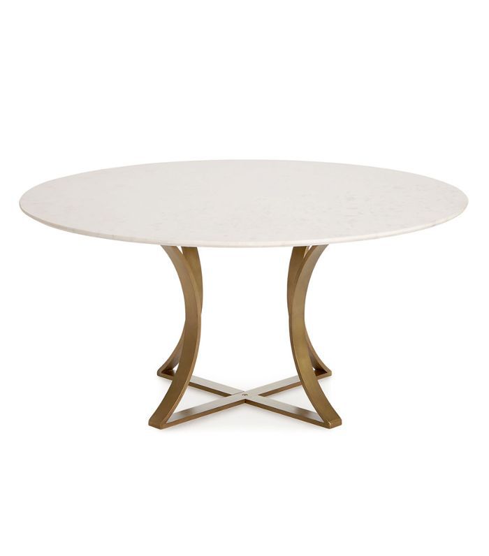 Gayla大理石机顶餐桌