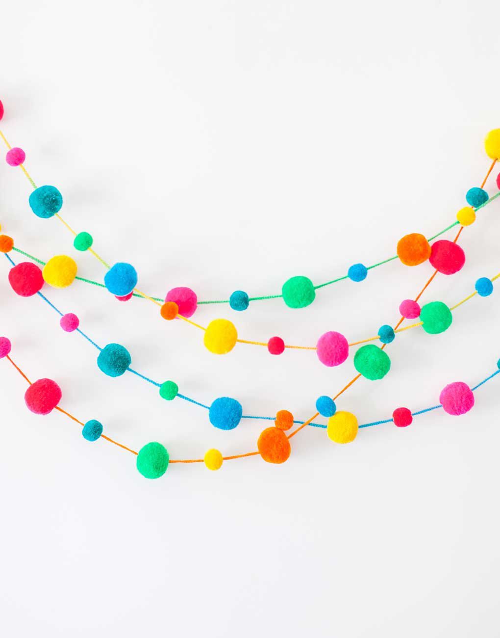 彩虹POM聚甲醛花环