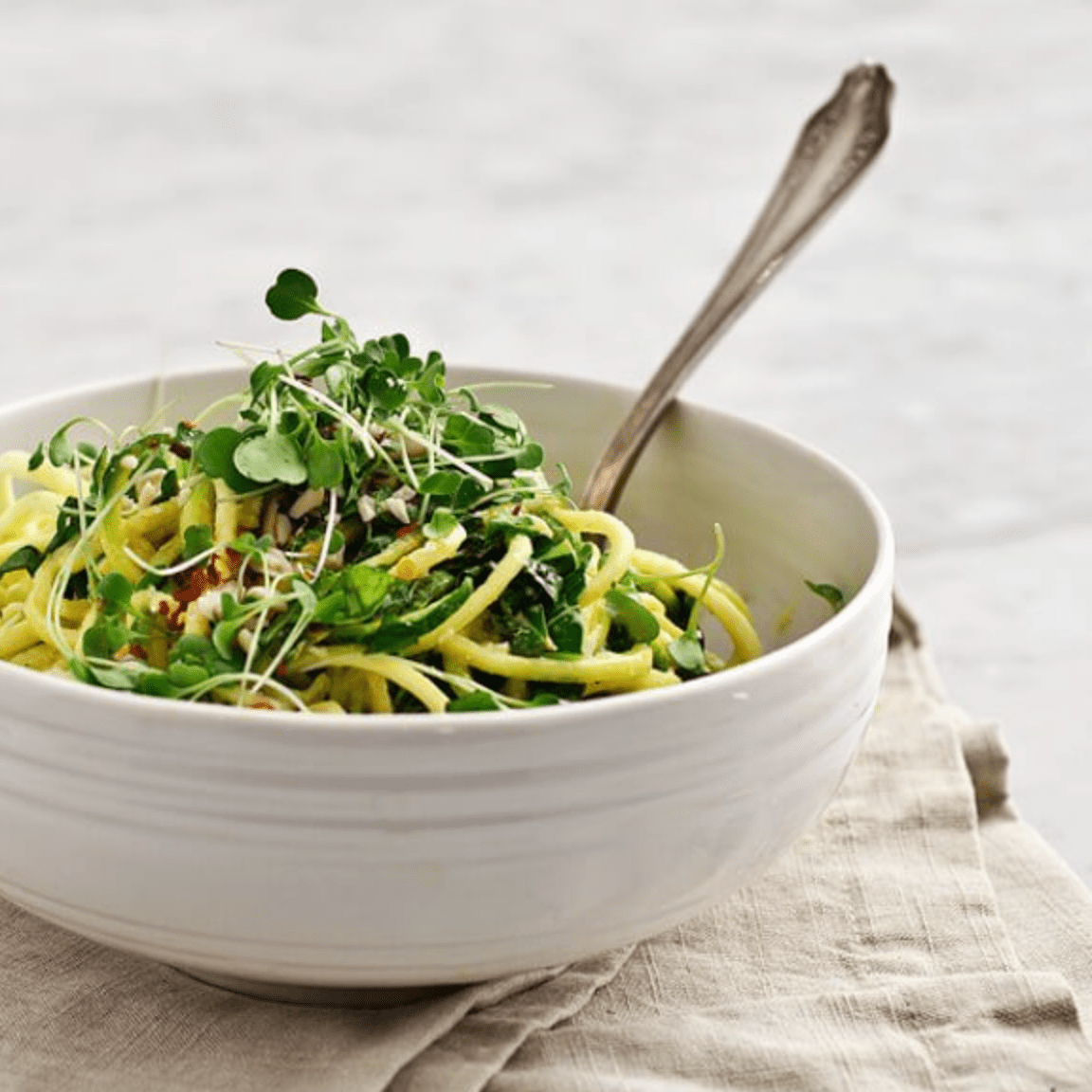 芝麻酱西葫芦面食