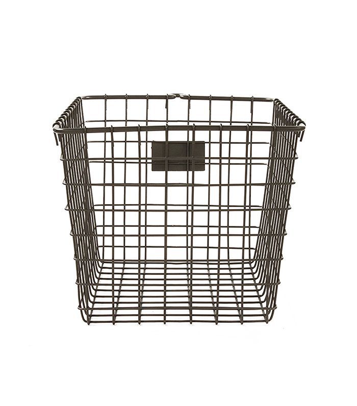 谱多样化的电线储物篮，小，工业灰