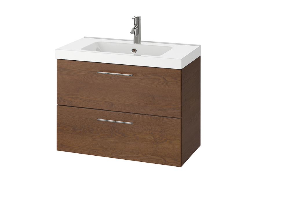 Godmorgon odensvik浴室柜