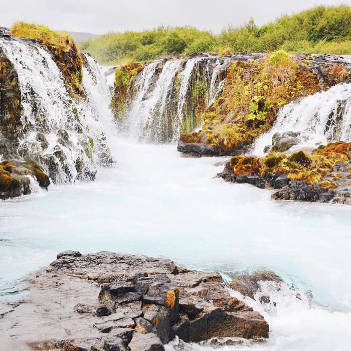 最好的温泉:Brúarfoss,冰岛