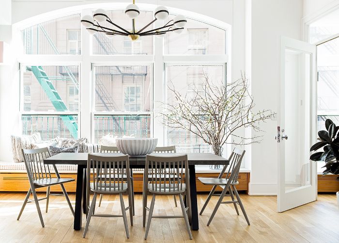 现代曼哈顿公寓餐厅