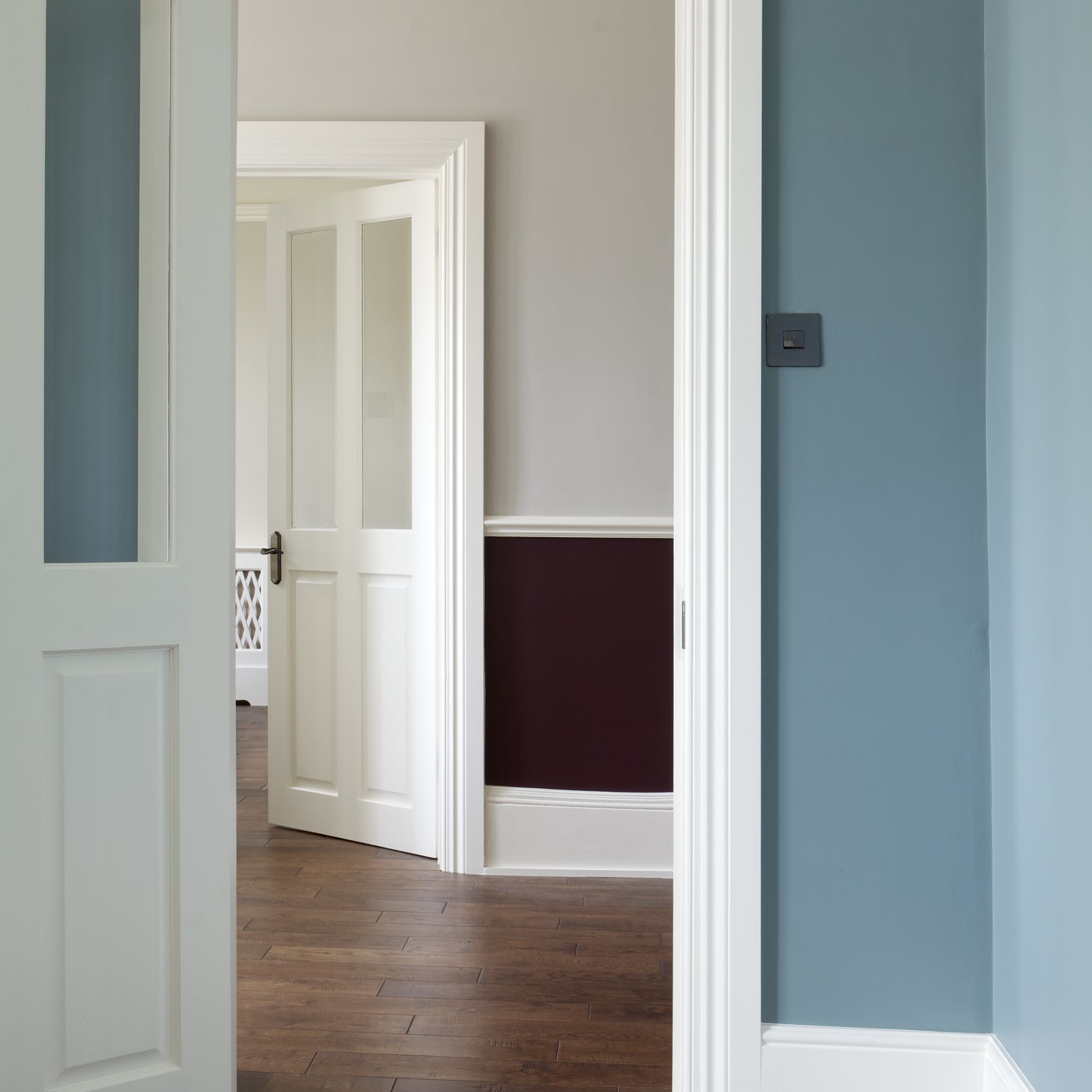 Farrow & Ball -椭圆形房间蓝色