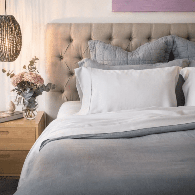 橄榄+板条箱完美睡眠天丝床单