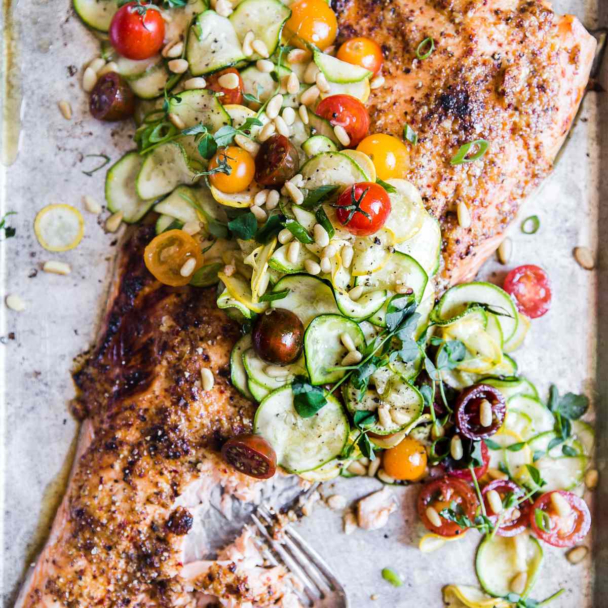 蜂蜜芥末酱三文鱼