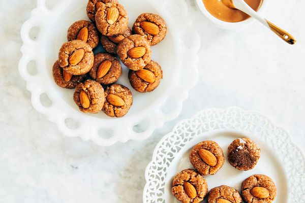 素食主义者不烤花生酱曲奇