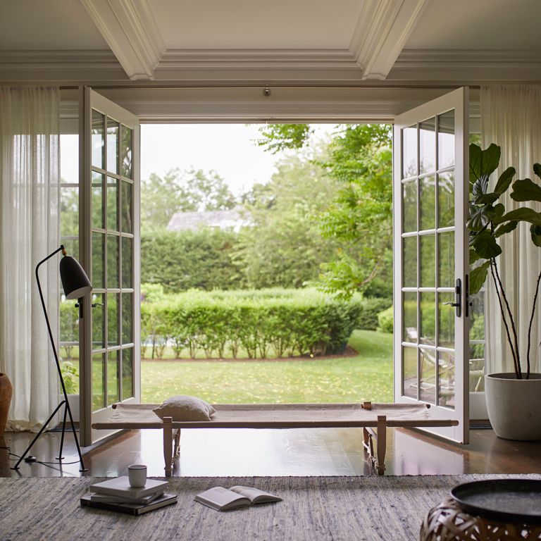 通风的室内室外区域