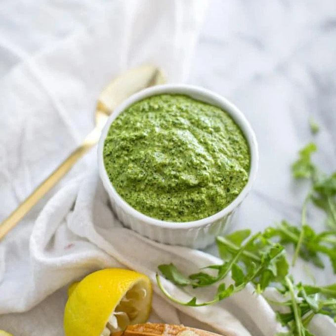 芝麻菜香蒜酱的配方