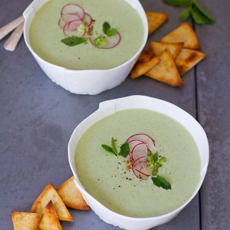 冷藏黄瓜鳄梨汤雷塔