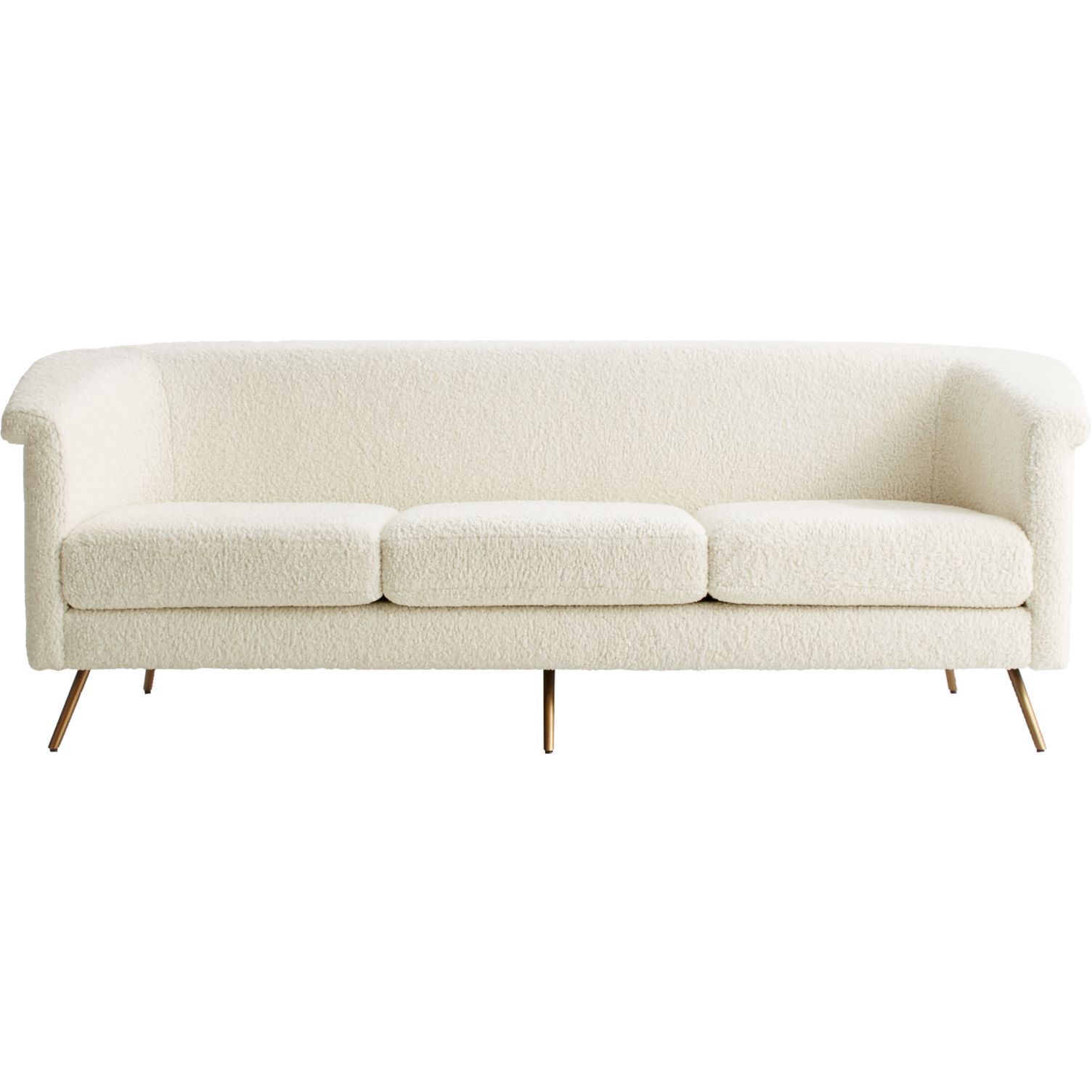 CB2 Vicente仿羊毛沙发