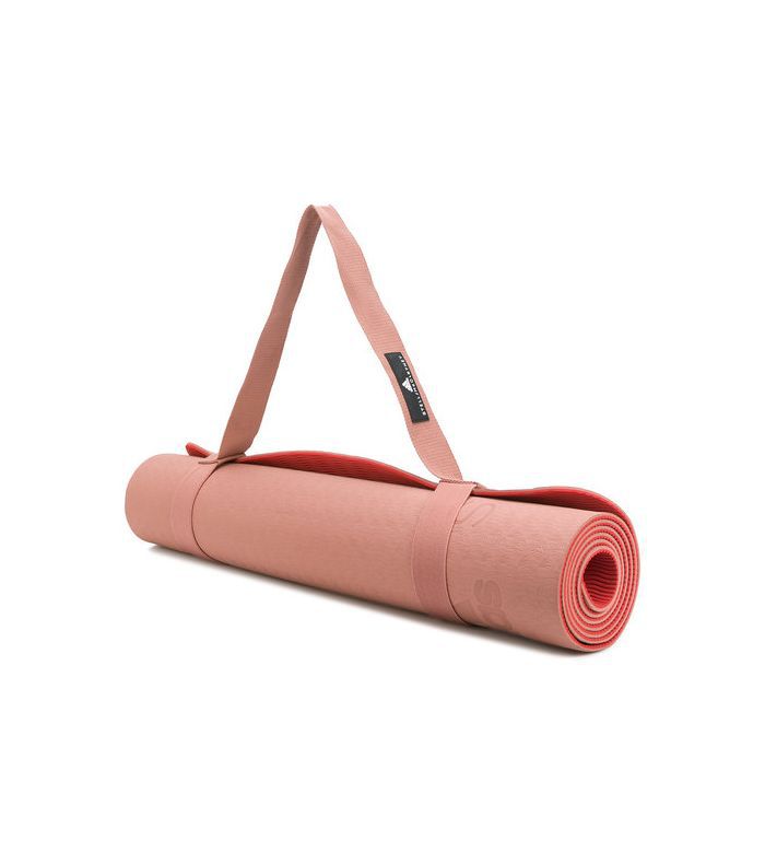 标志细节瑜伽垫