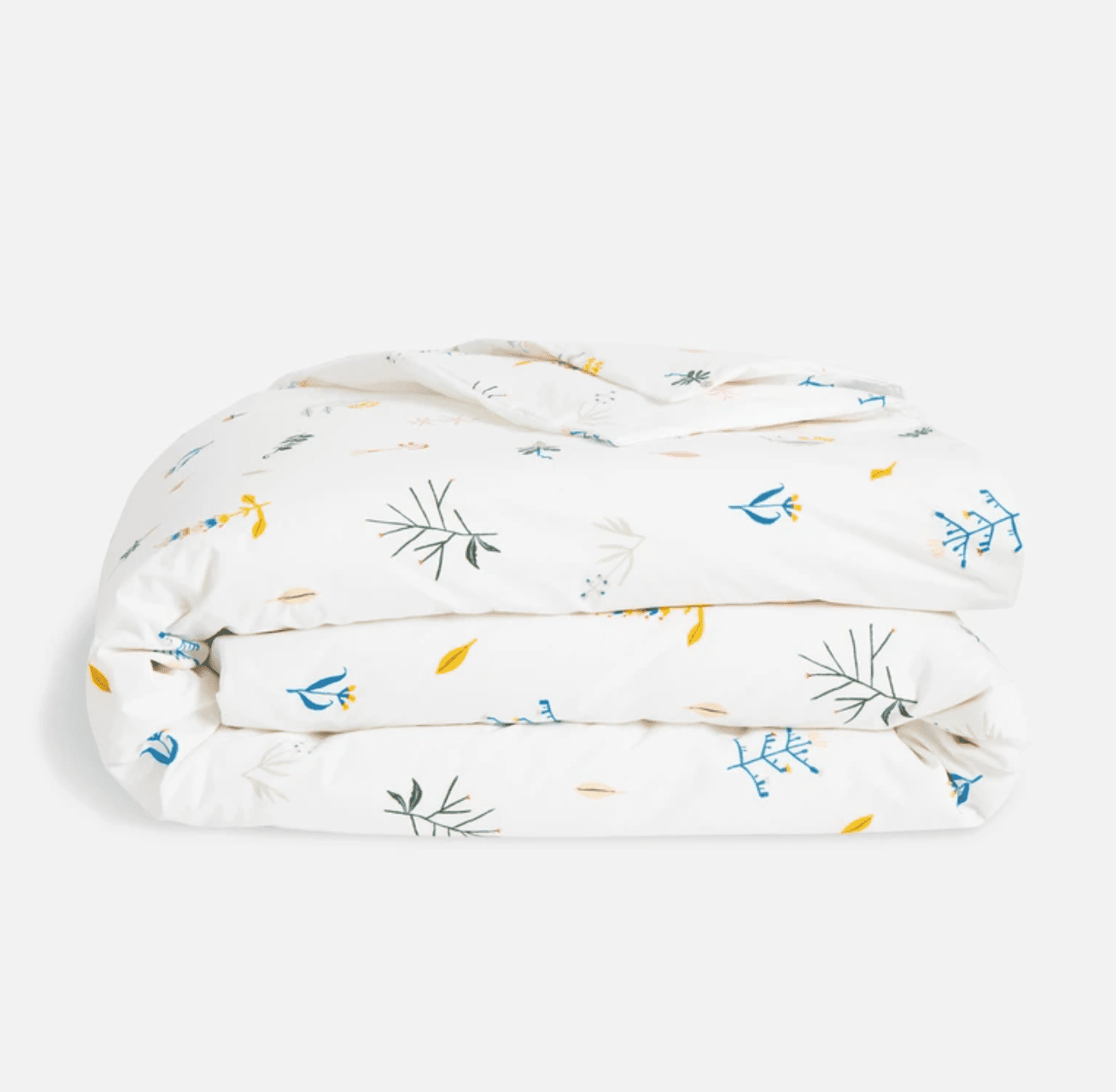 布鲁克兰经典羽绒被覆盖在野花