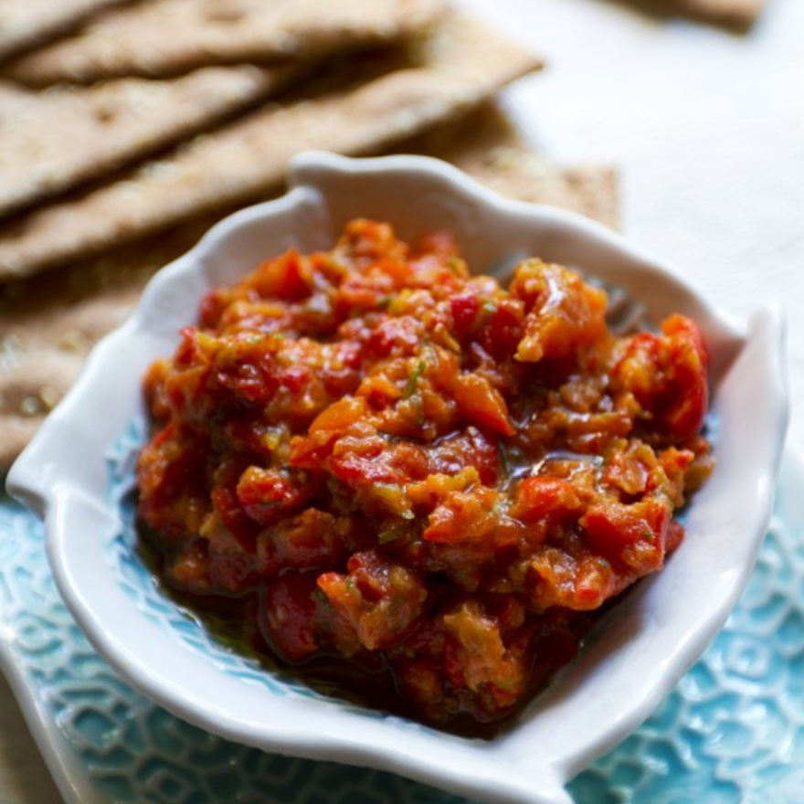 Ajvar（烤茄子和胡椒传播）