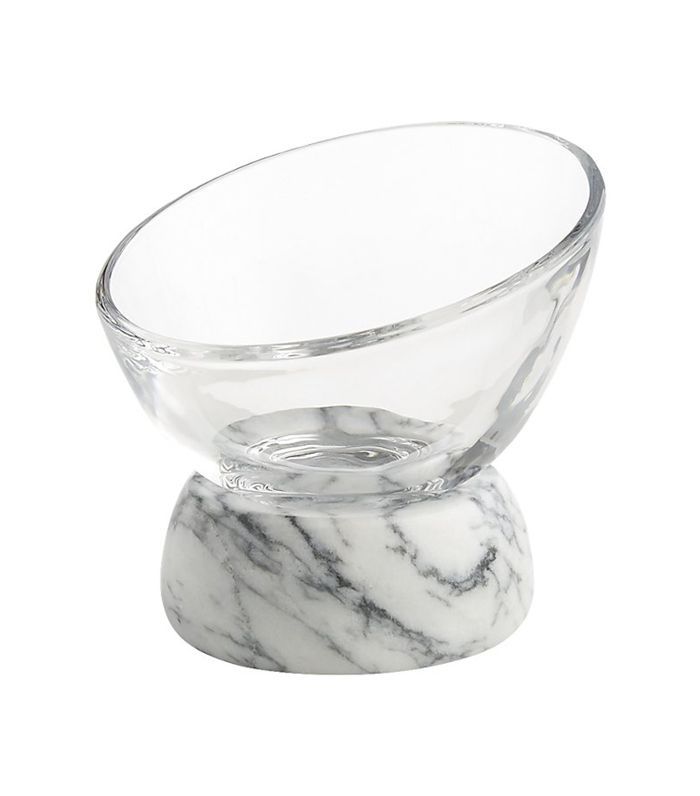 那副大玻璃和大理石碗