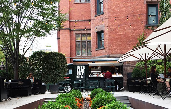 在曼哈顿最好的咖啡店