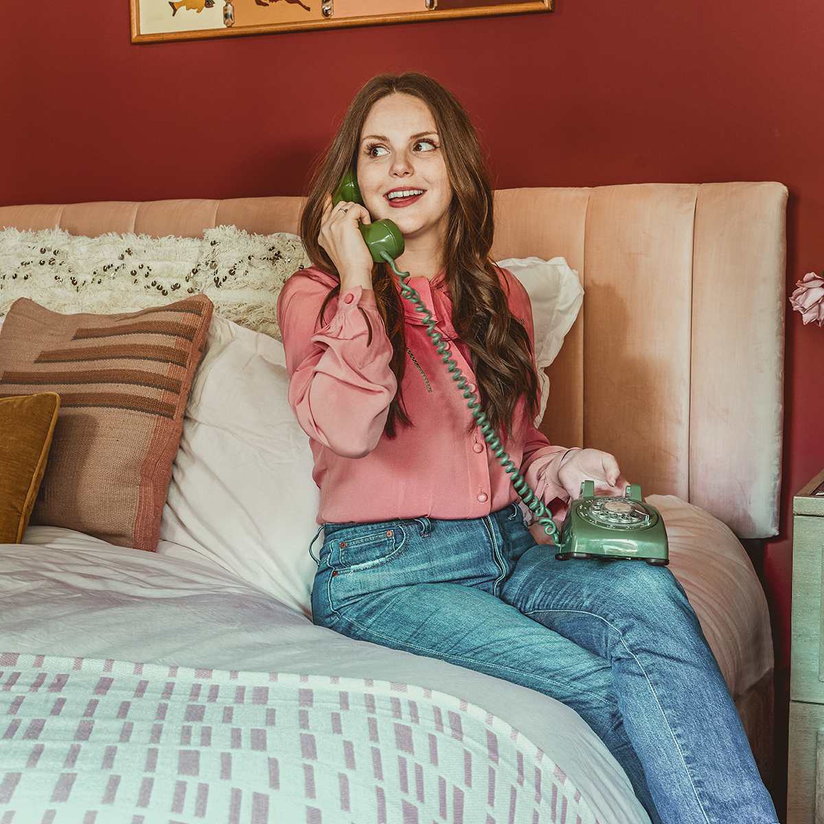 本世纪中叶bedroom-Claire托马斯