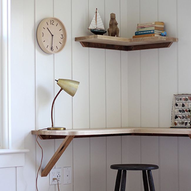 有书桌的小角落