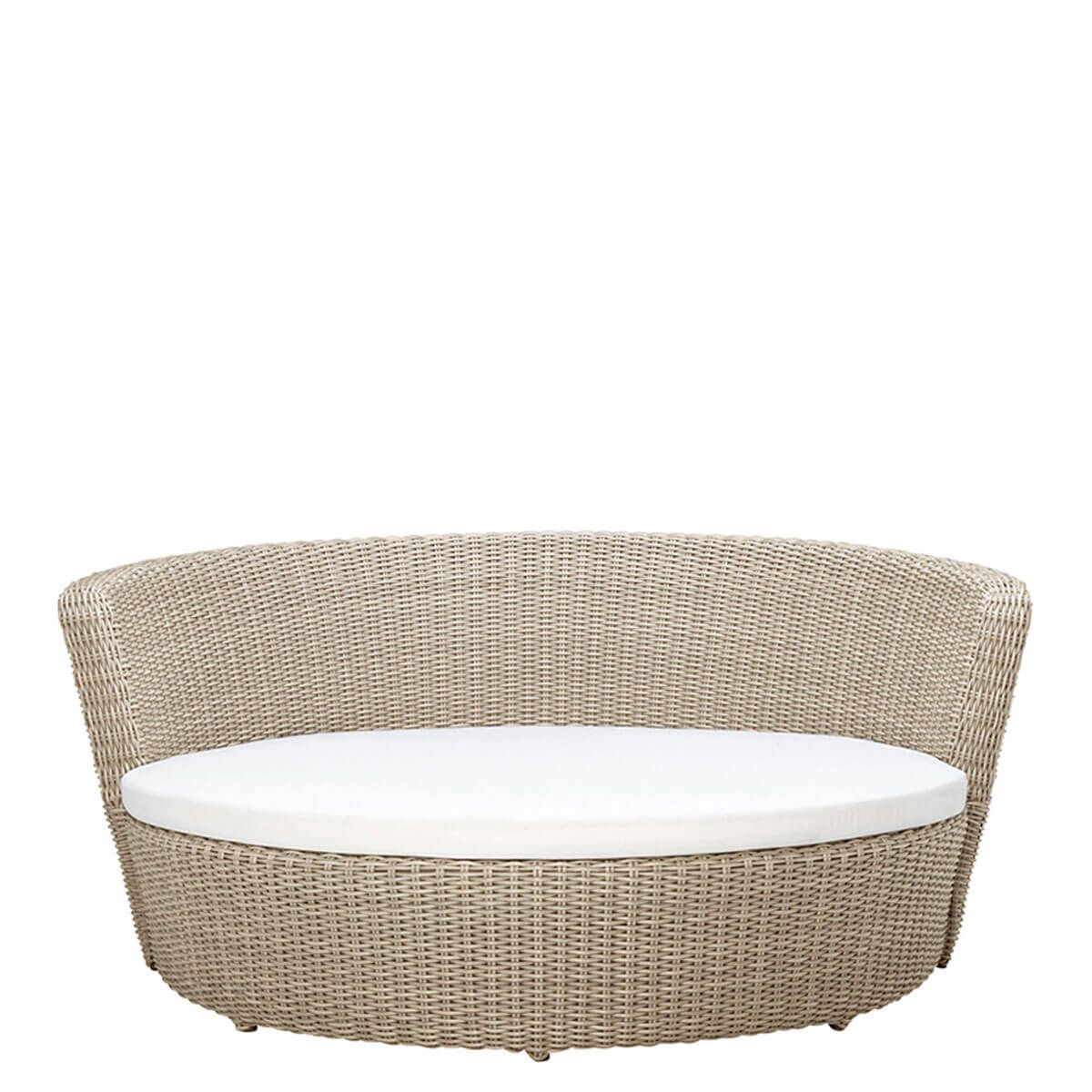 壳牌大躺椅中花白