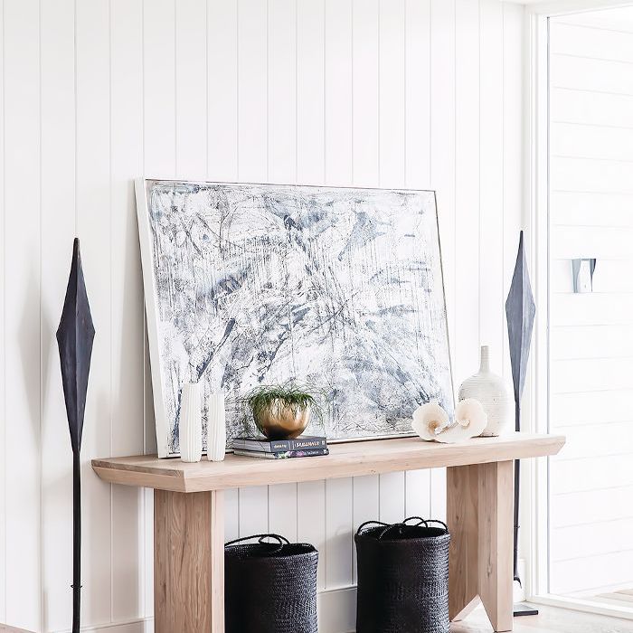 门厅装饰主意-控制台桌子