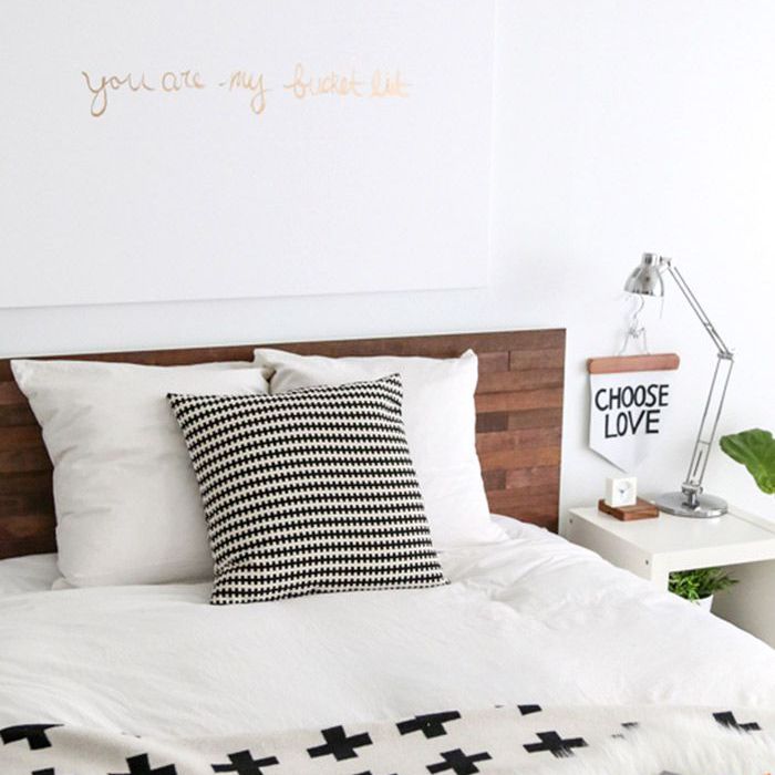 再生木材Stikwood床头板