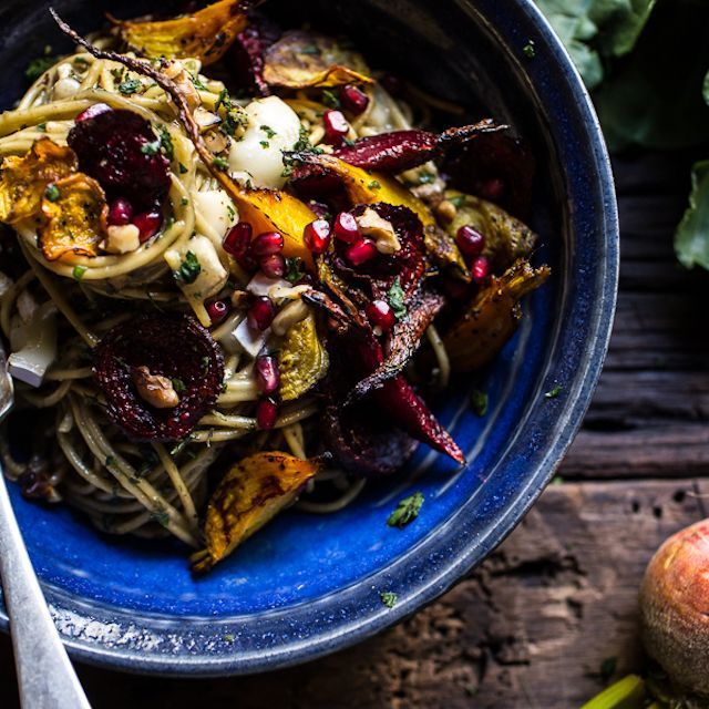 味噌，棕色黄油和布里干酪意大利面