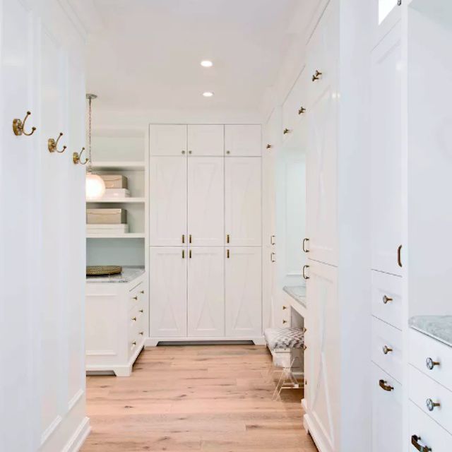 白色衣橱的想法