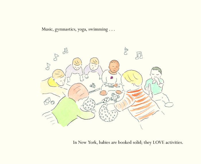 美国儿童做活动的说明