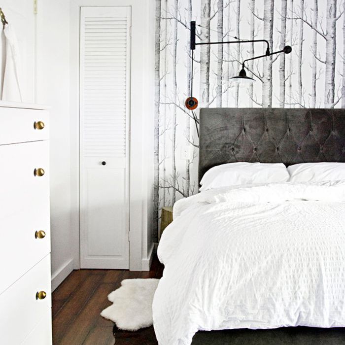 豪华的天鹅绒床架