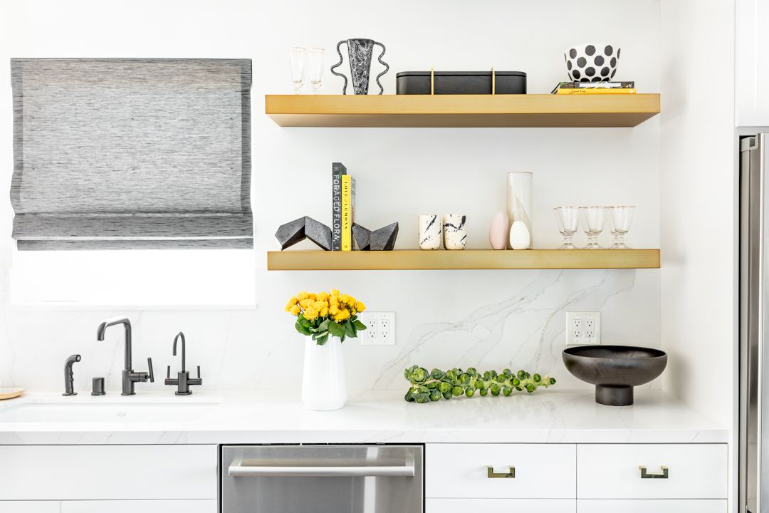 开放式搁置厨房的想法