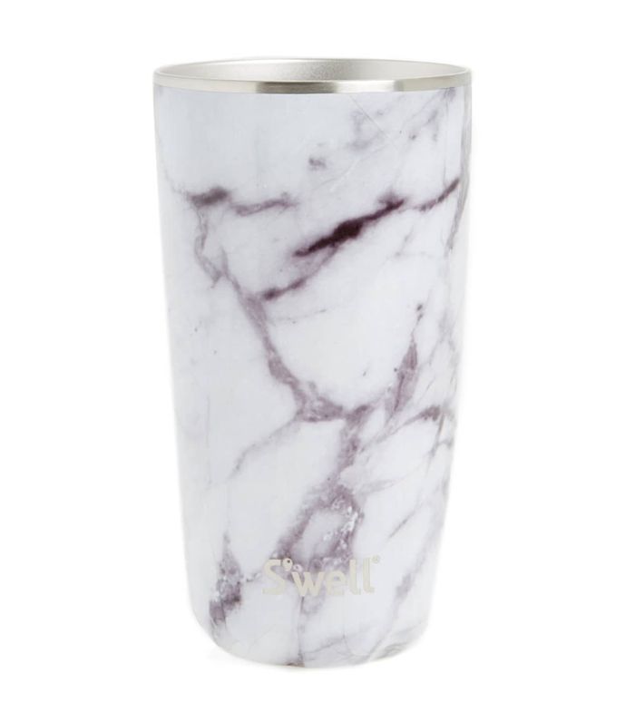S'Well汉白玉18盎司绝缘不倒翁