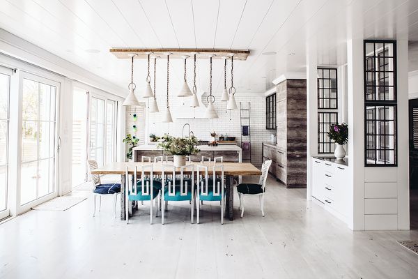 现代农舍用餐室