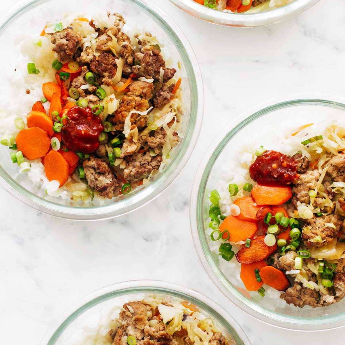 15分钟的中国蛋卷碗食谱