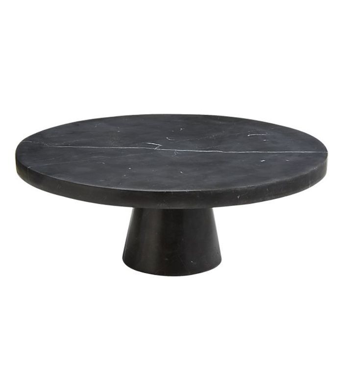 马歇尔黑大理石蛋糕架