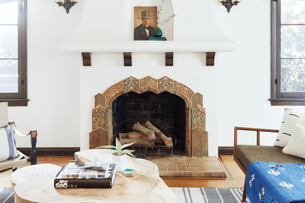 别致的老式起居室