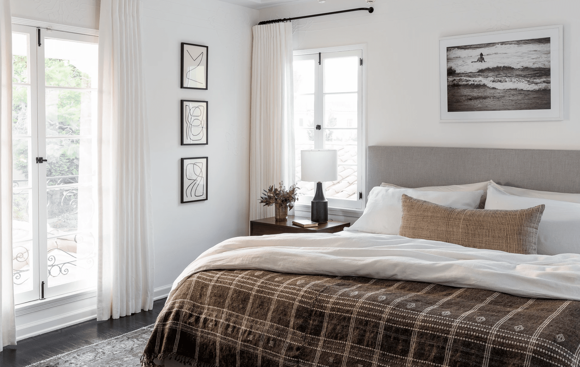 最好的卧室想法——窗帘