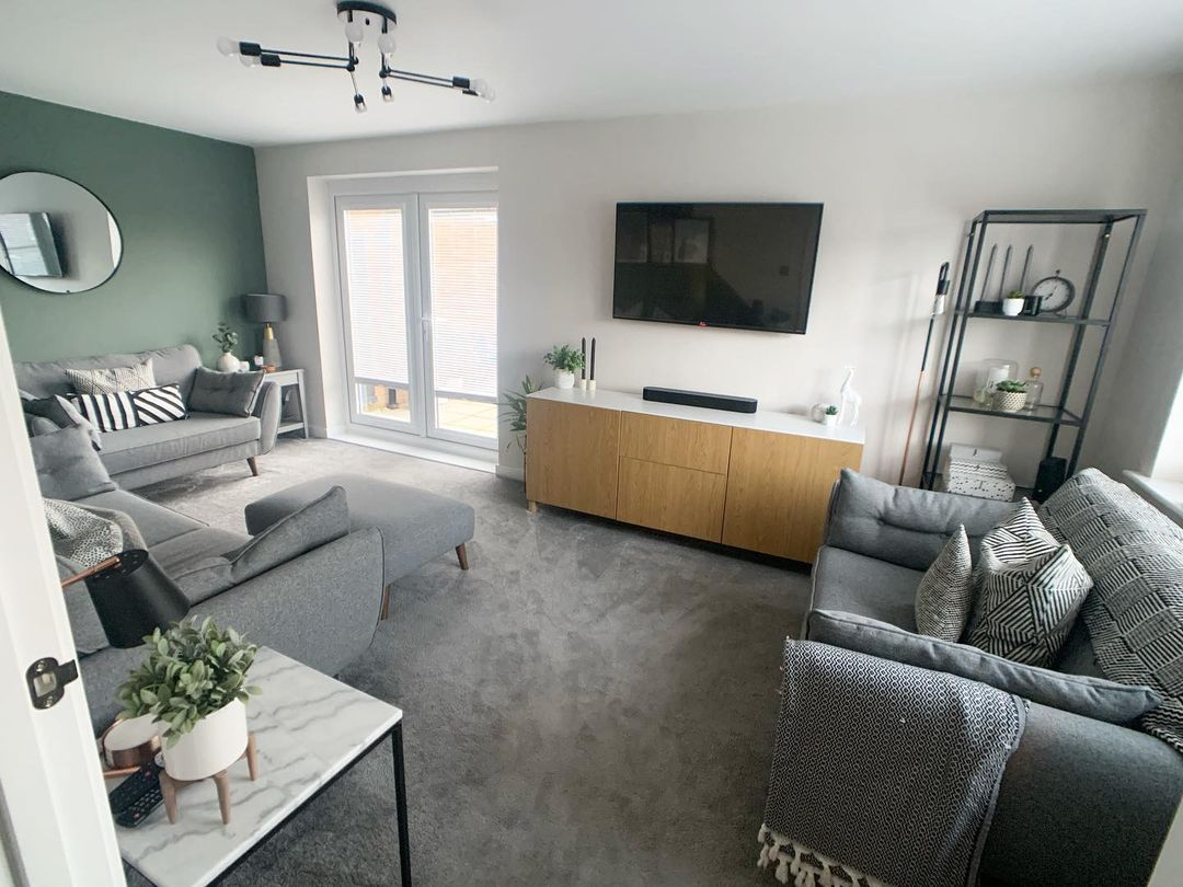 客厅地毯想法匹配