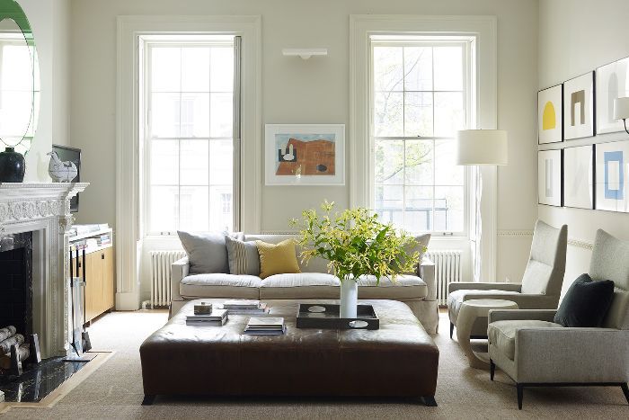 客厅墙壁颜色- christine Markatos设计