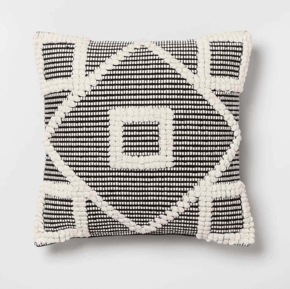 黑色和白色枕头