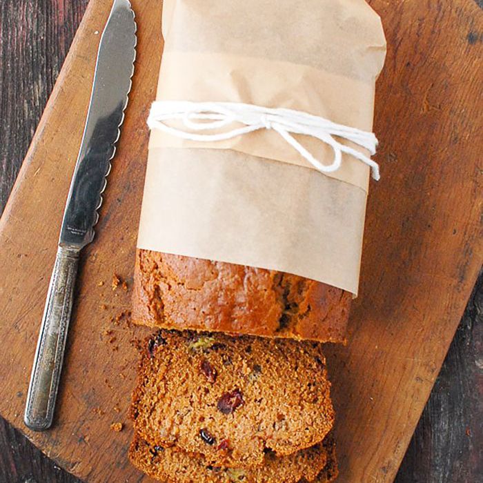 感恩节不含麸质的甜点——南瓜烤香蕉面包