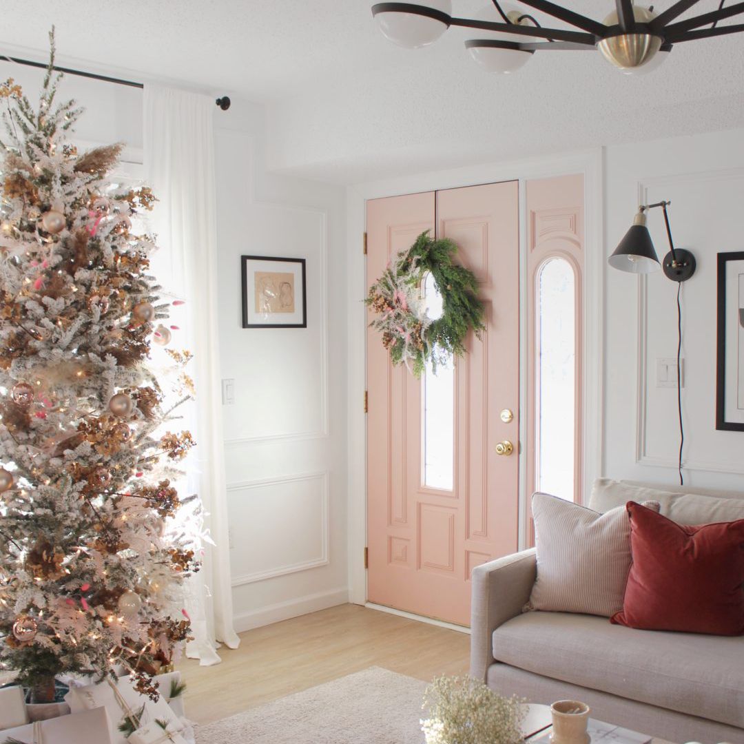 Pink-themed圣诞装饰