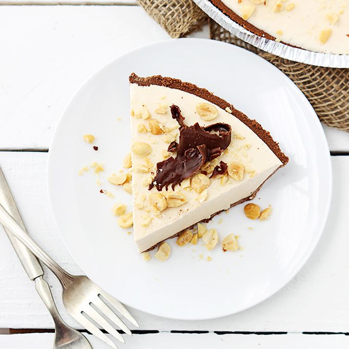 免烘焙冷冻花生酱派