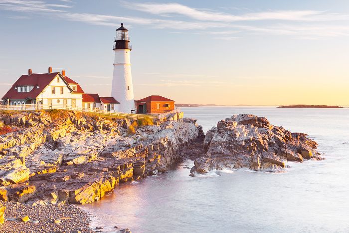 最好的地方去旅行在十月 - 新英格兰