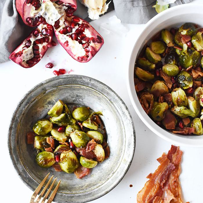 Friendsgiving食品理念 - 烤抱子甘蓝