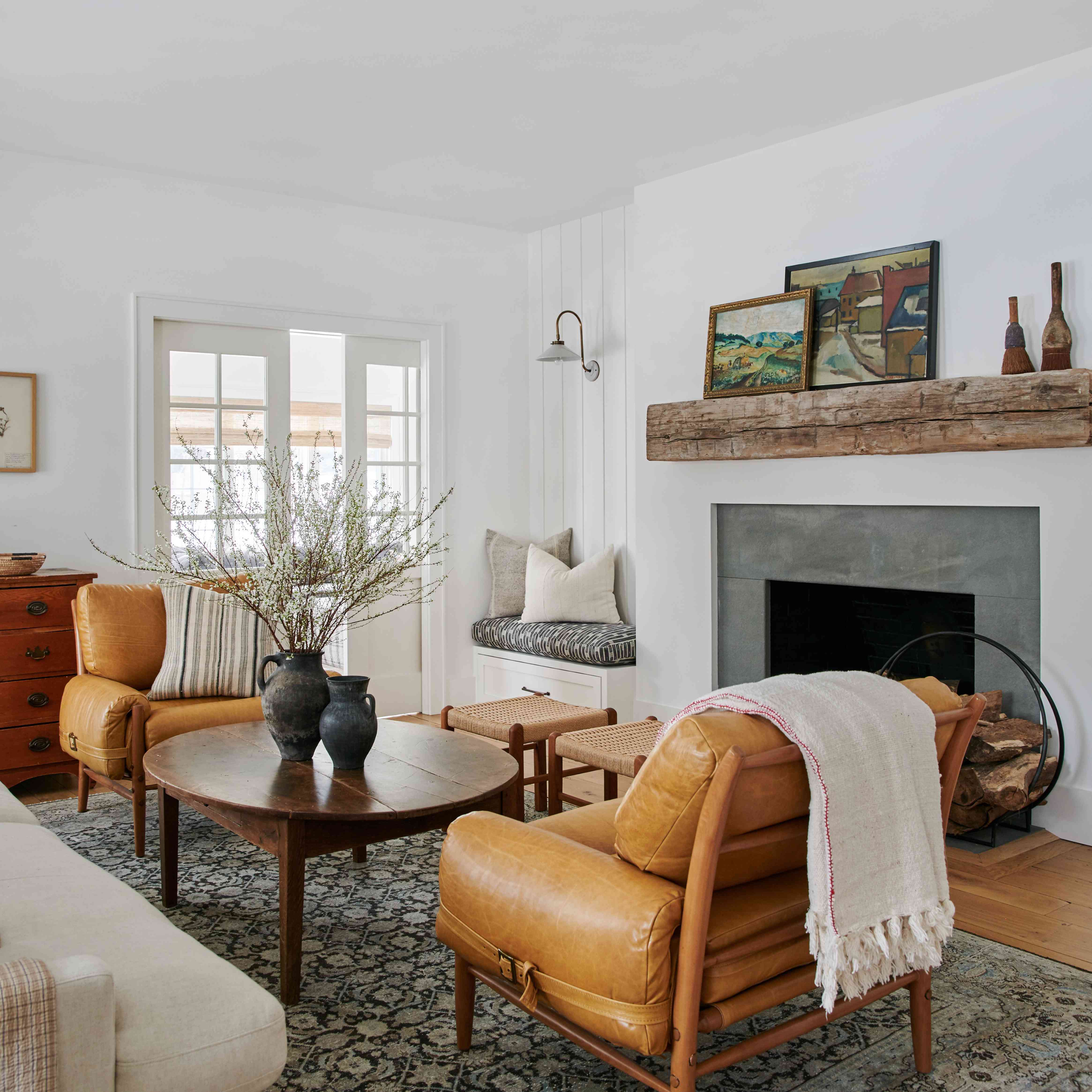 在拍摄的客厅之后。