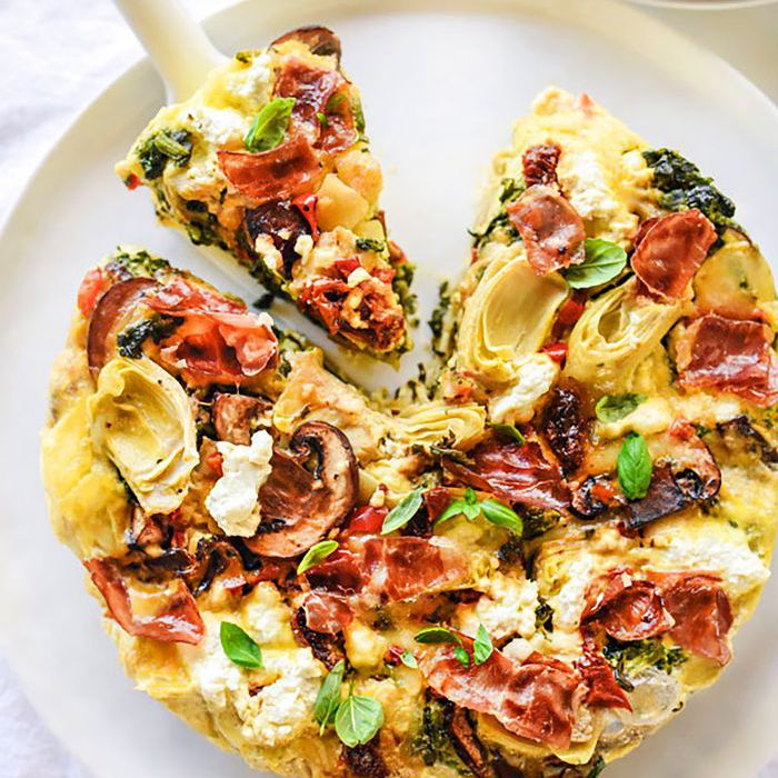 Keto Crockpot食谱-慢炖地中海鸡蛋砂锅