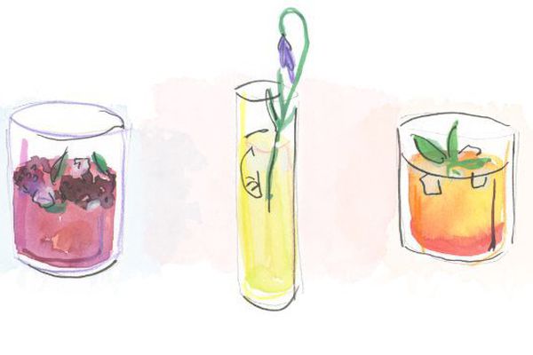 春天鸡尾酒插图