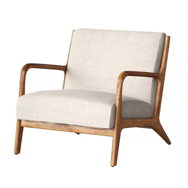 目标酯木扶手椅壳