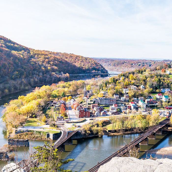 美丽的城镇在美国